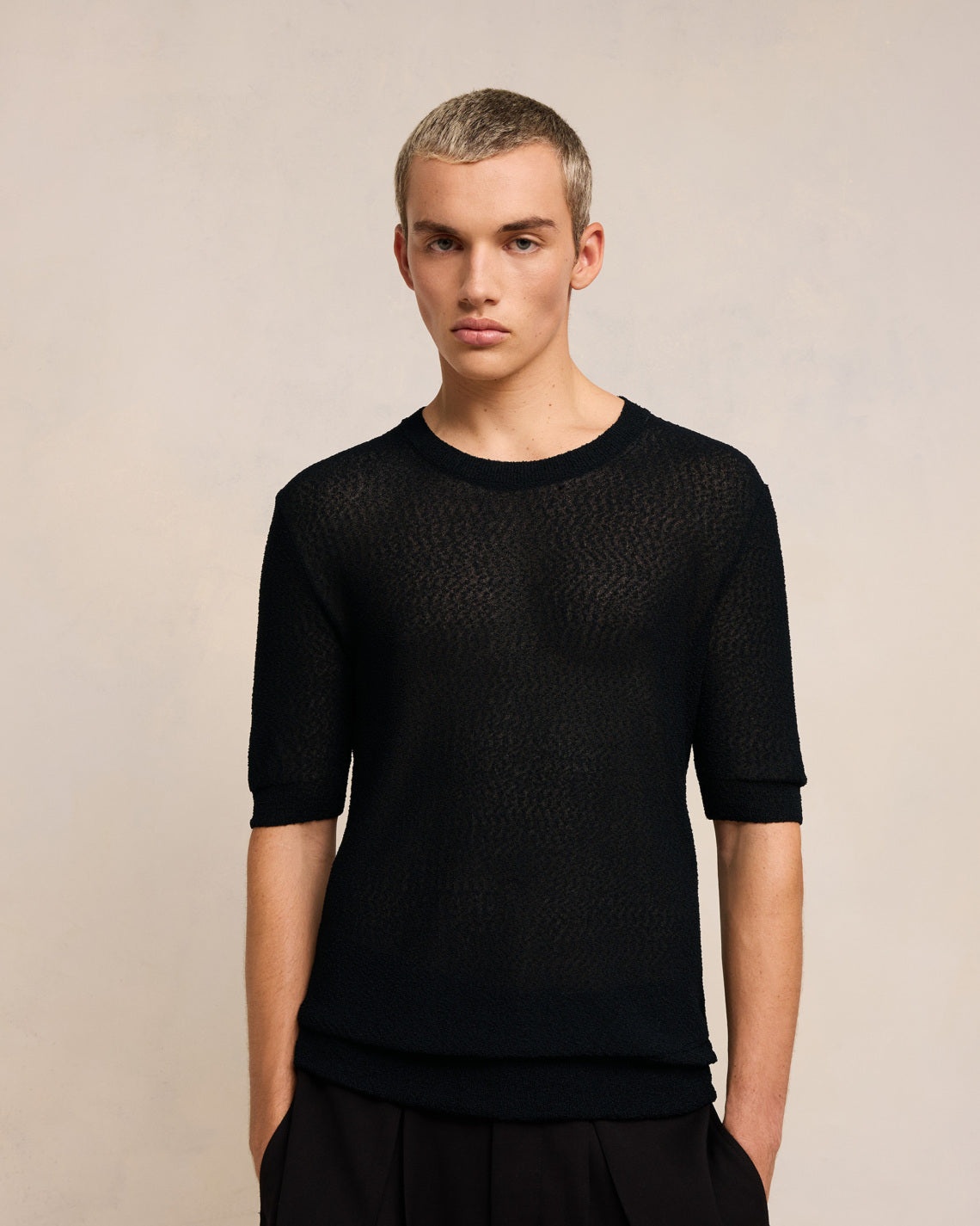 BOUCLE CREWNECK T-SHIRT - 3