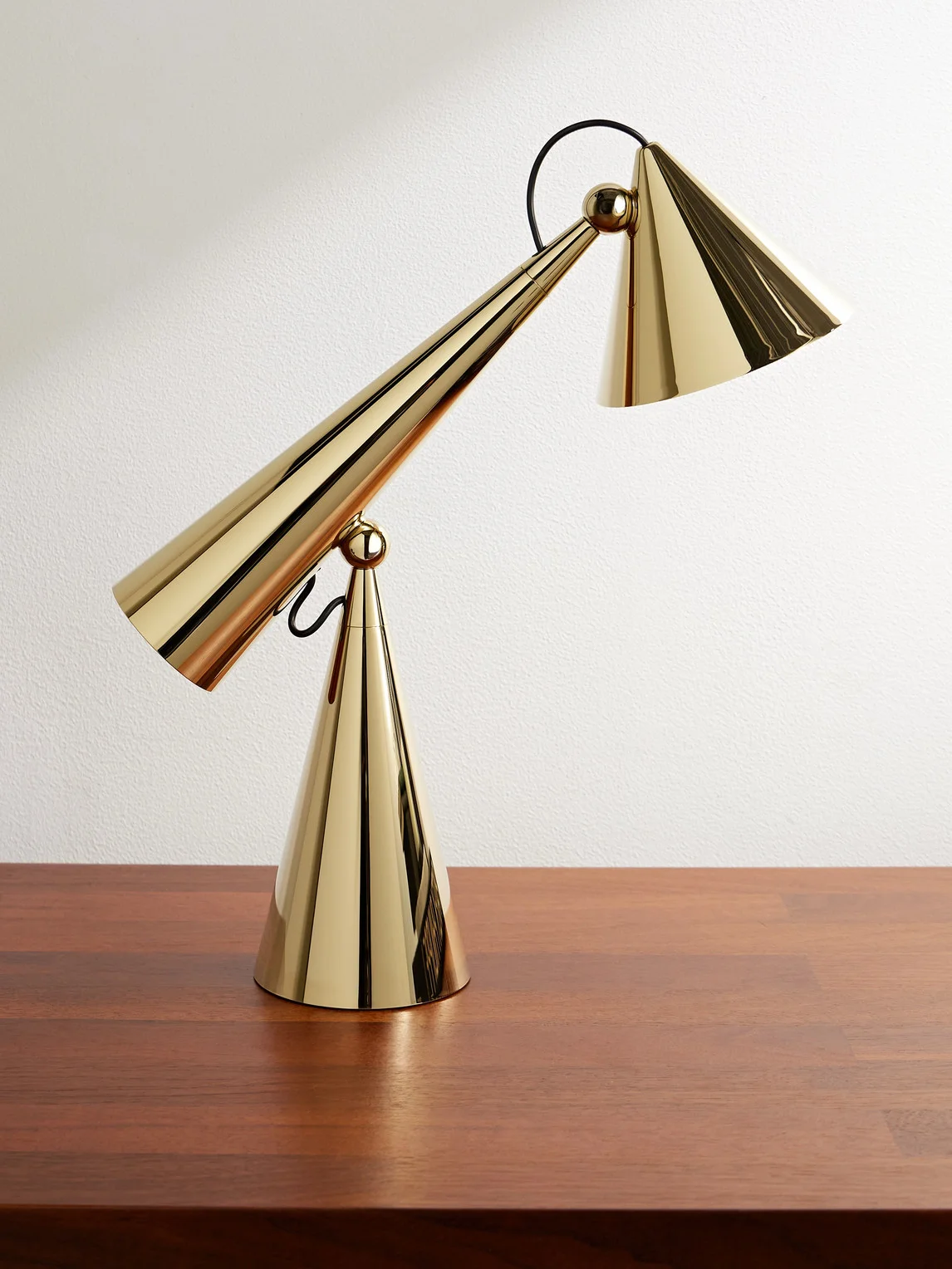 Pose Portable Gold-Tone LED Lamp - 1