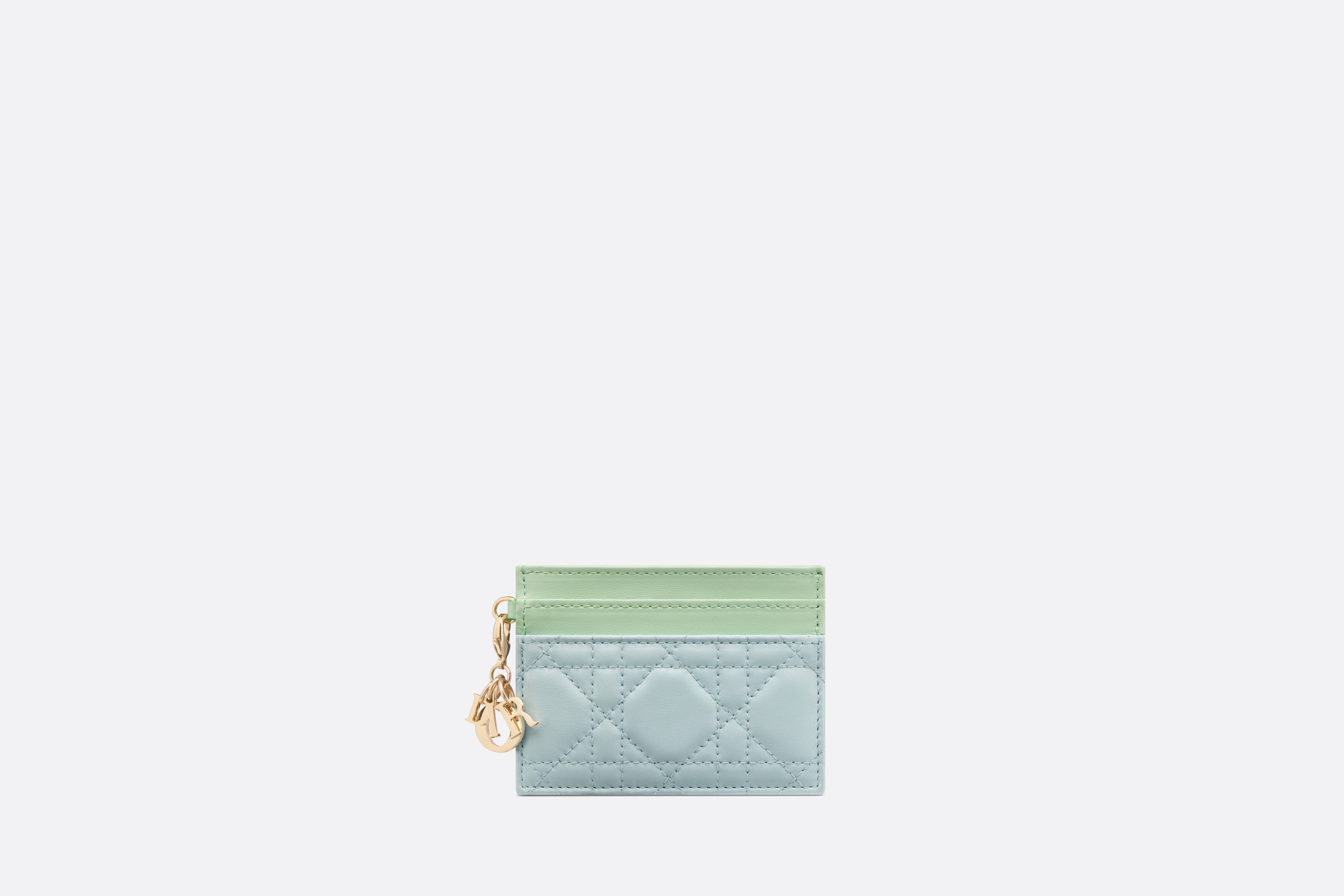 Dior Lady Dior Freesia Card Holder | REVERSIBLE