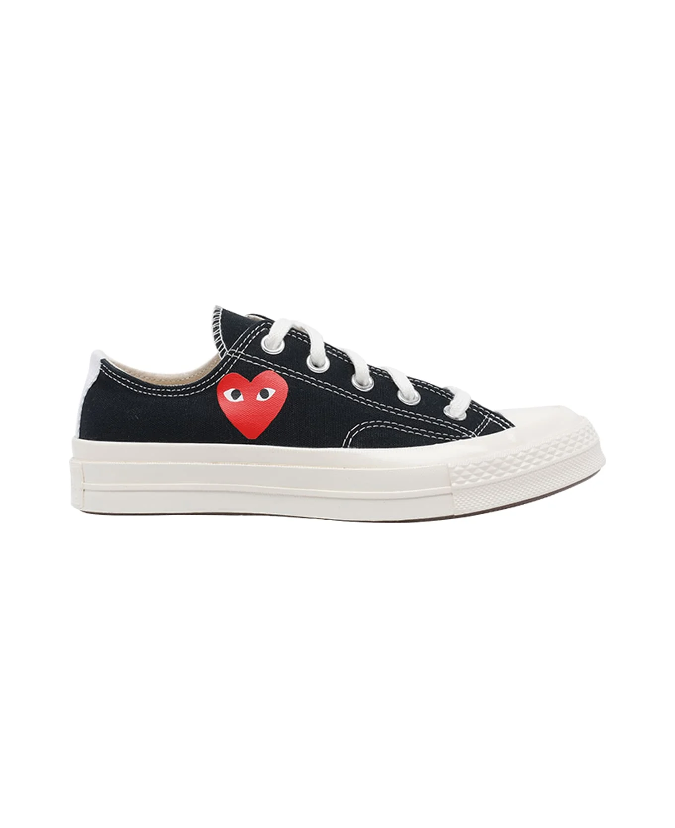 Heart Chuck Logo Sneakers - 1