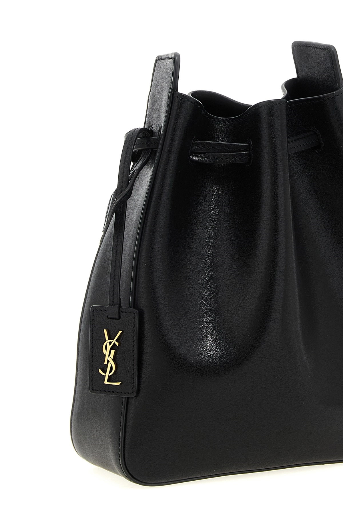Leather bucket bag - 4