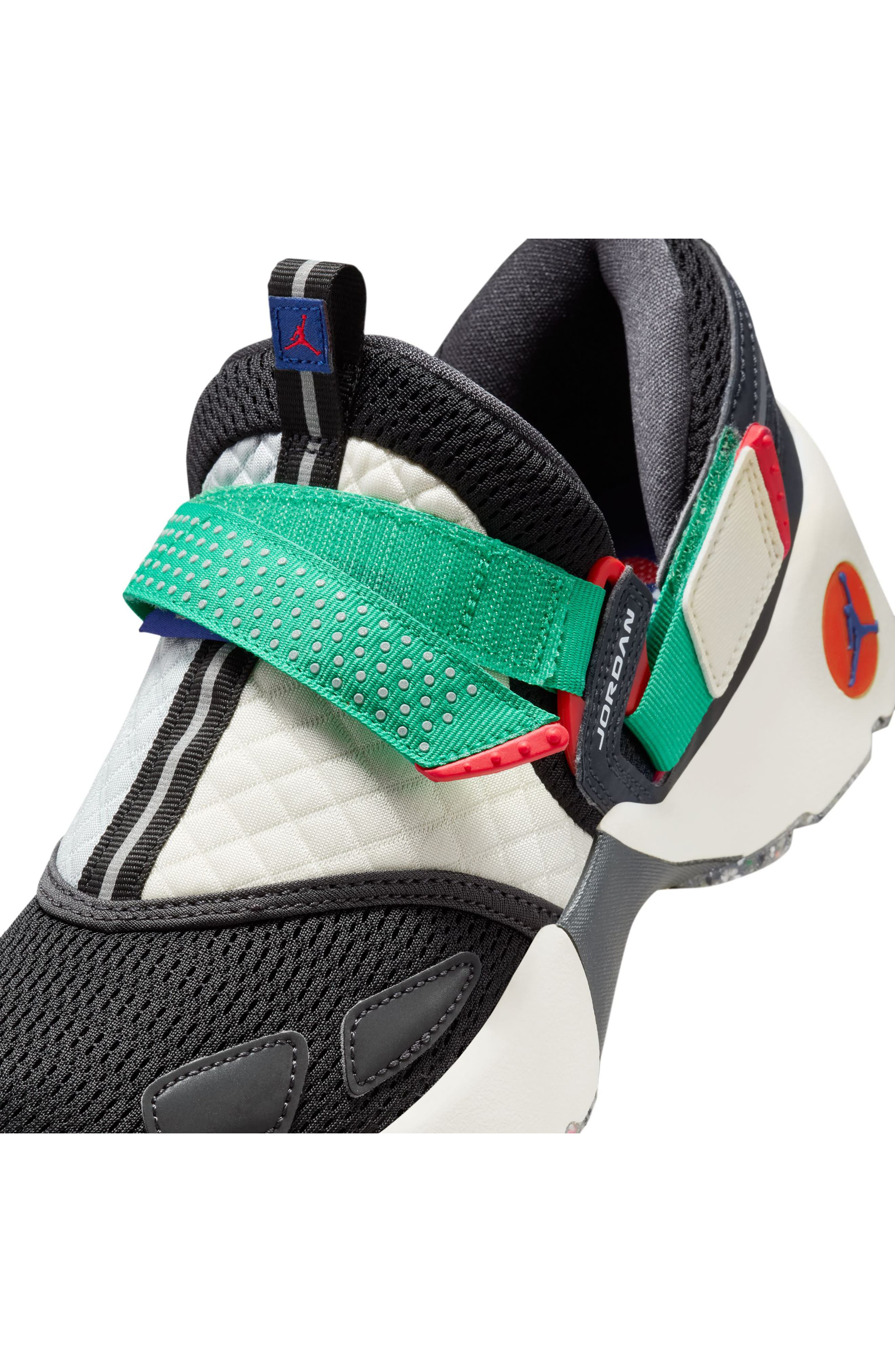 Jordan Trunner LX Sneaker in Black/White/Milk/Orange at Nordstrom - 8