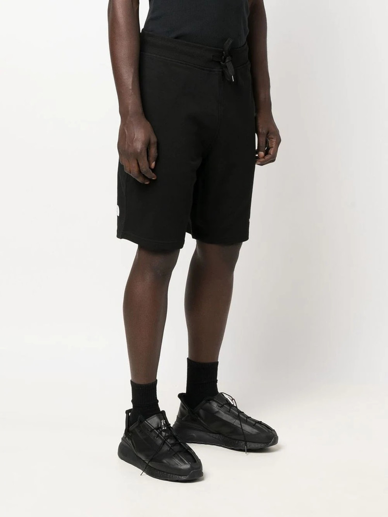 embroidered-logo knee-length shorts 3