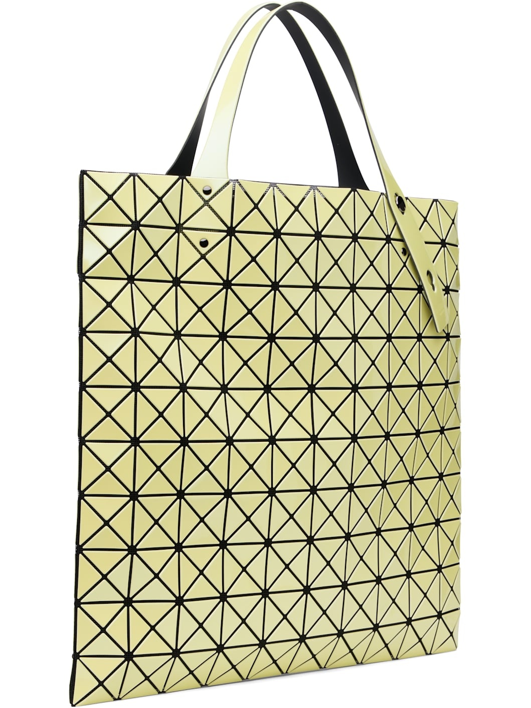 Yellow Prism Metallic Tote - 3
