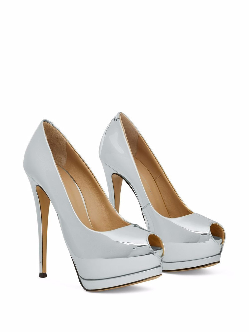 Giuseppe Zanotti Sharon 130mm peep-toe pumps outlook