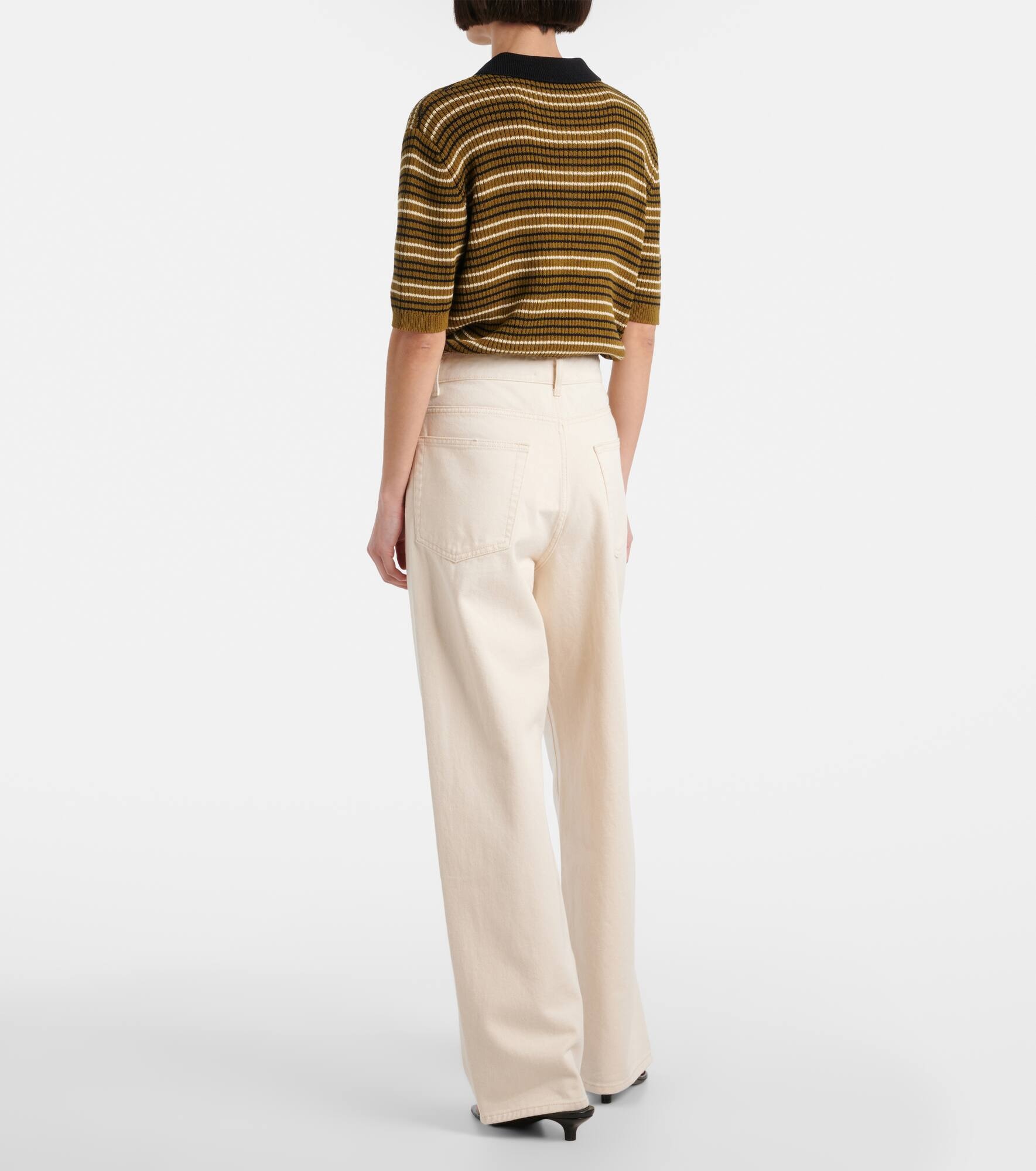 High-rise wide-leg jeans - 3