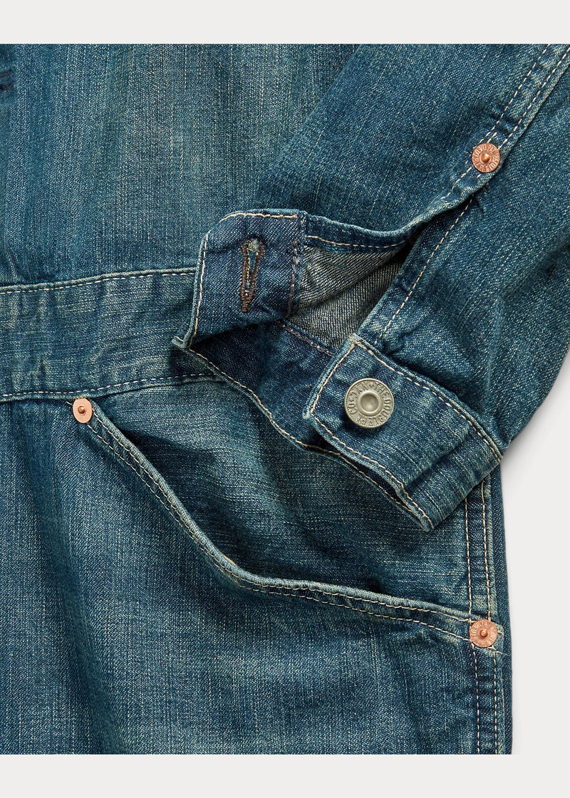 Ironton Indigo Denim Coverall 4
