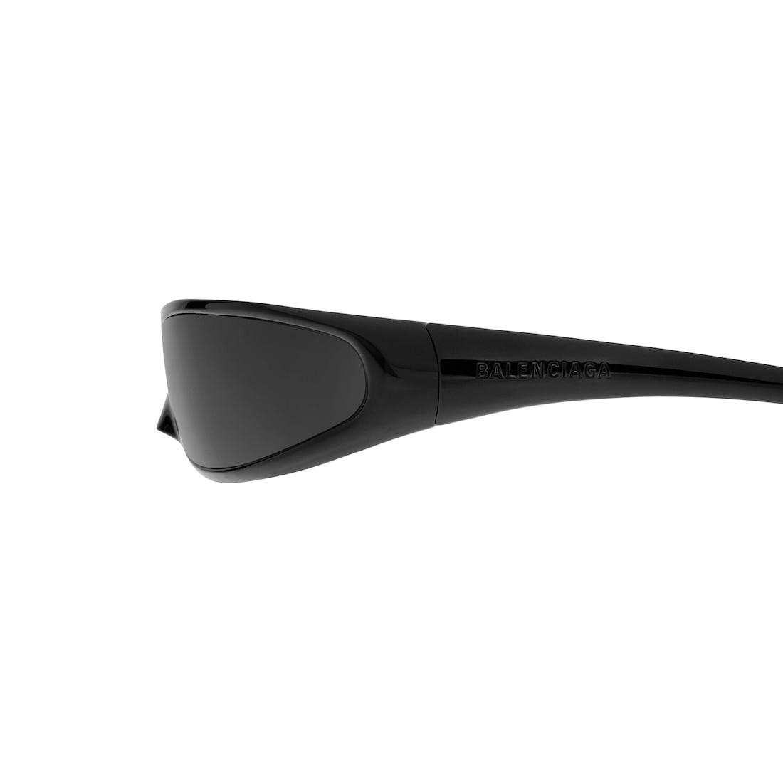 Blade Rectangle Sunglasses  in Black - 5