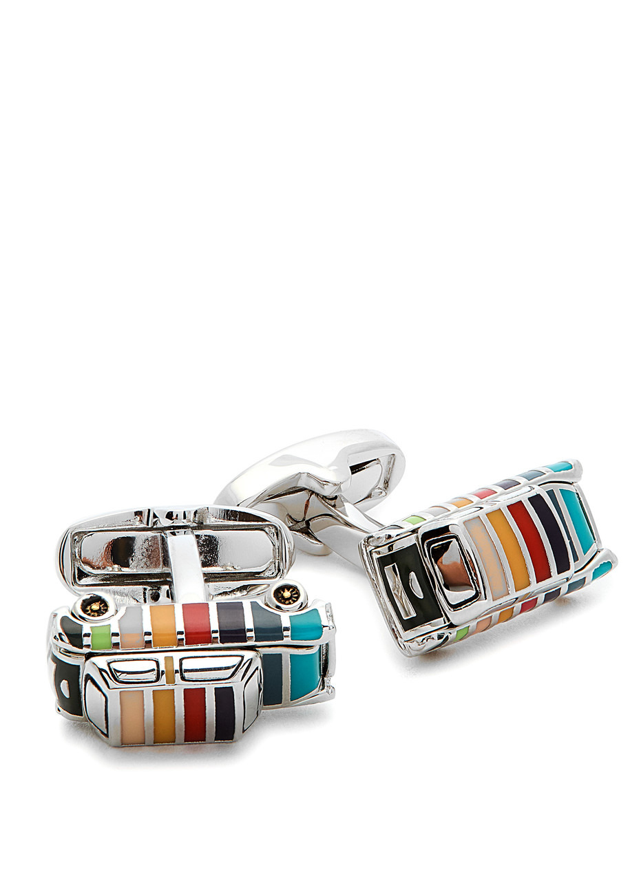 Paul Smith Mini Car Enamelled Cufflinks - 2