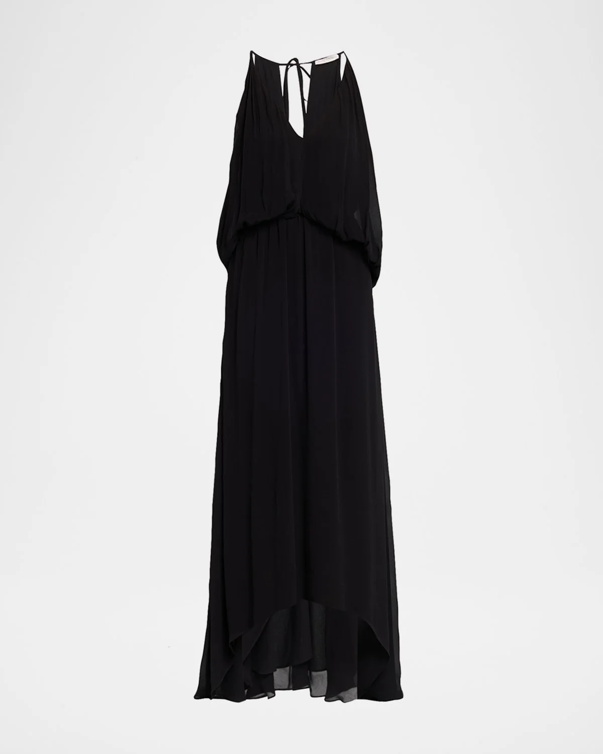Ambar Draped V-Neck Maxi Dress - 1