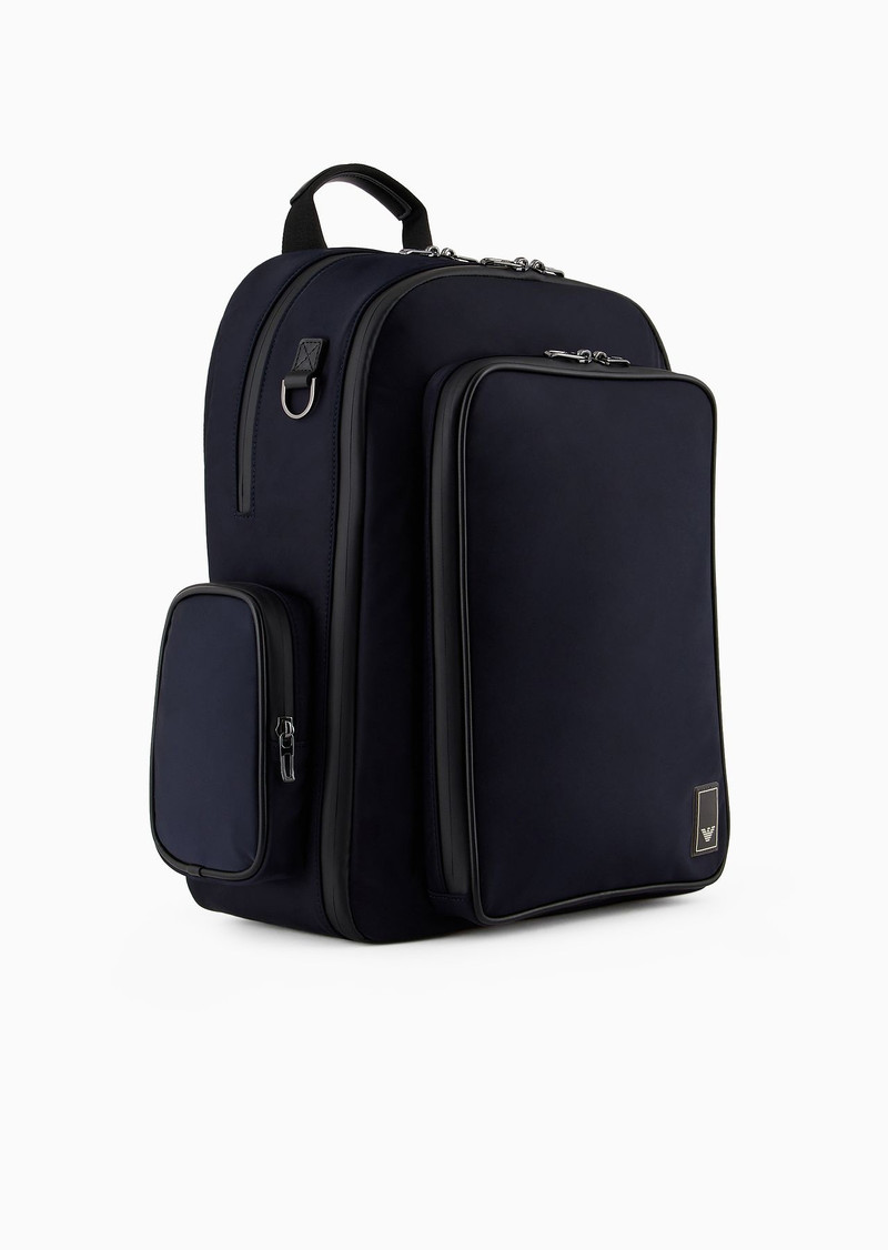 EMPORIO ARMANI Travel Essentials nylon backpack outlook