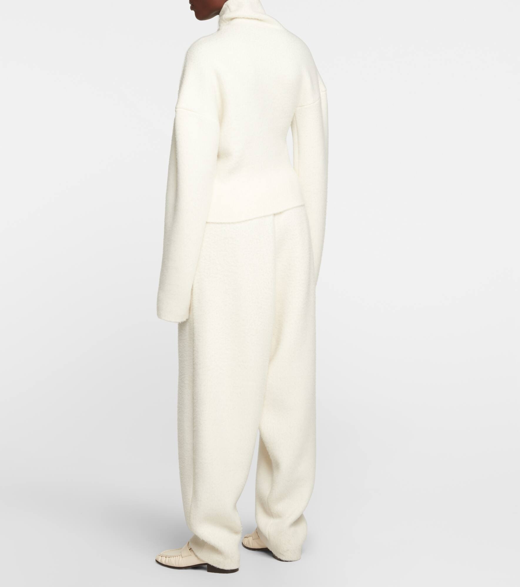 Enoch asymmetric wool turtleneck sweater - 3