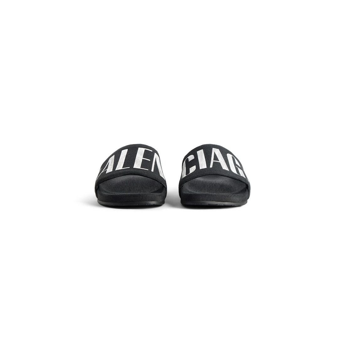 Men's Pool Slide Sandal in Black/white - 3