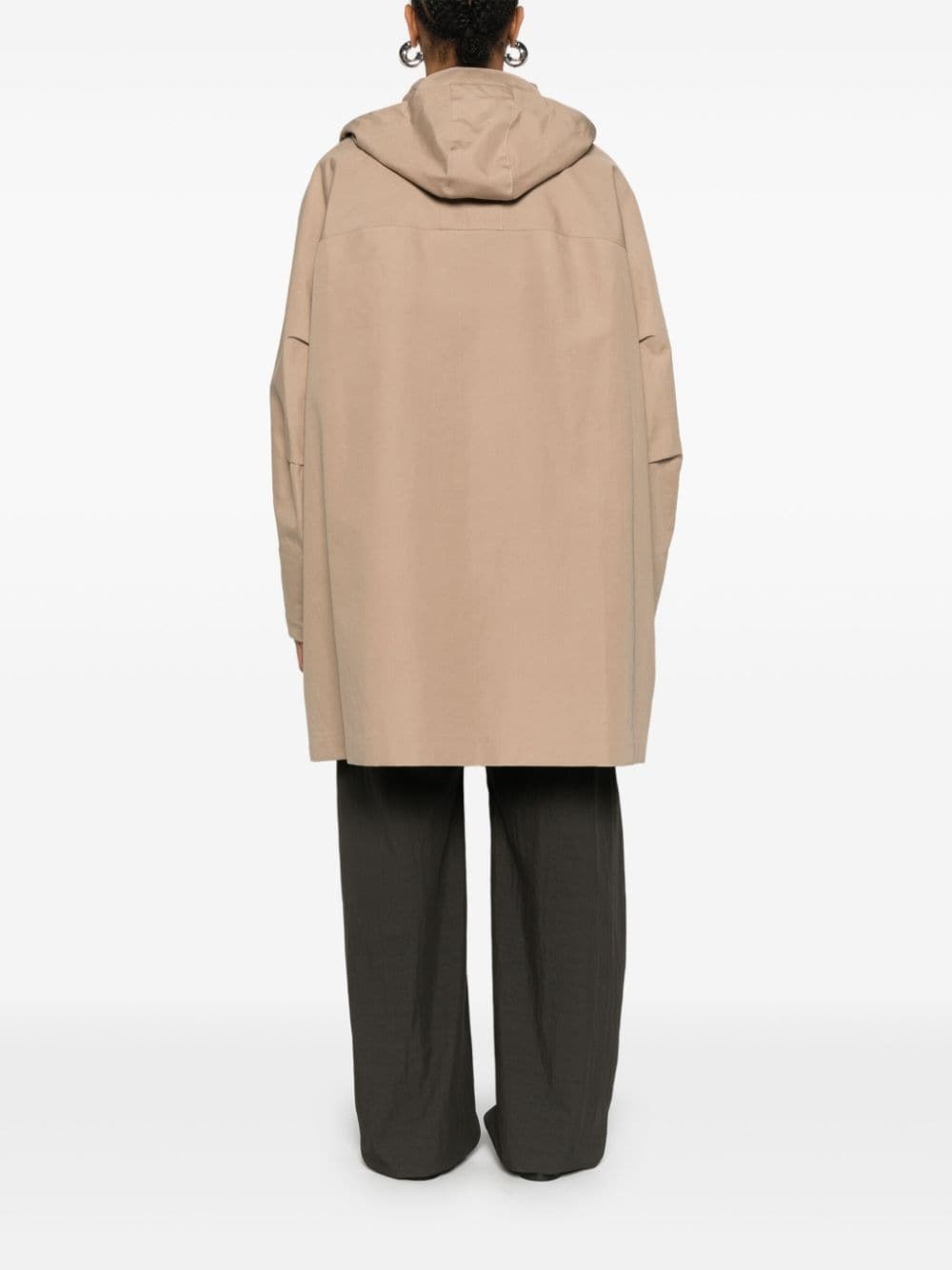 hooded raincoat - 4
