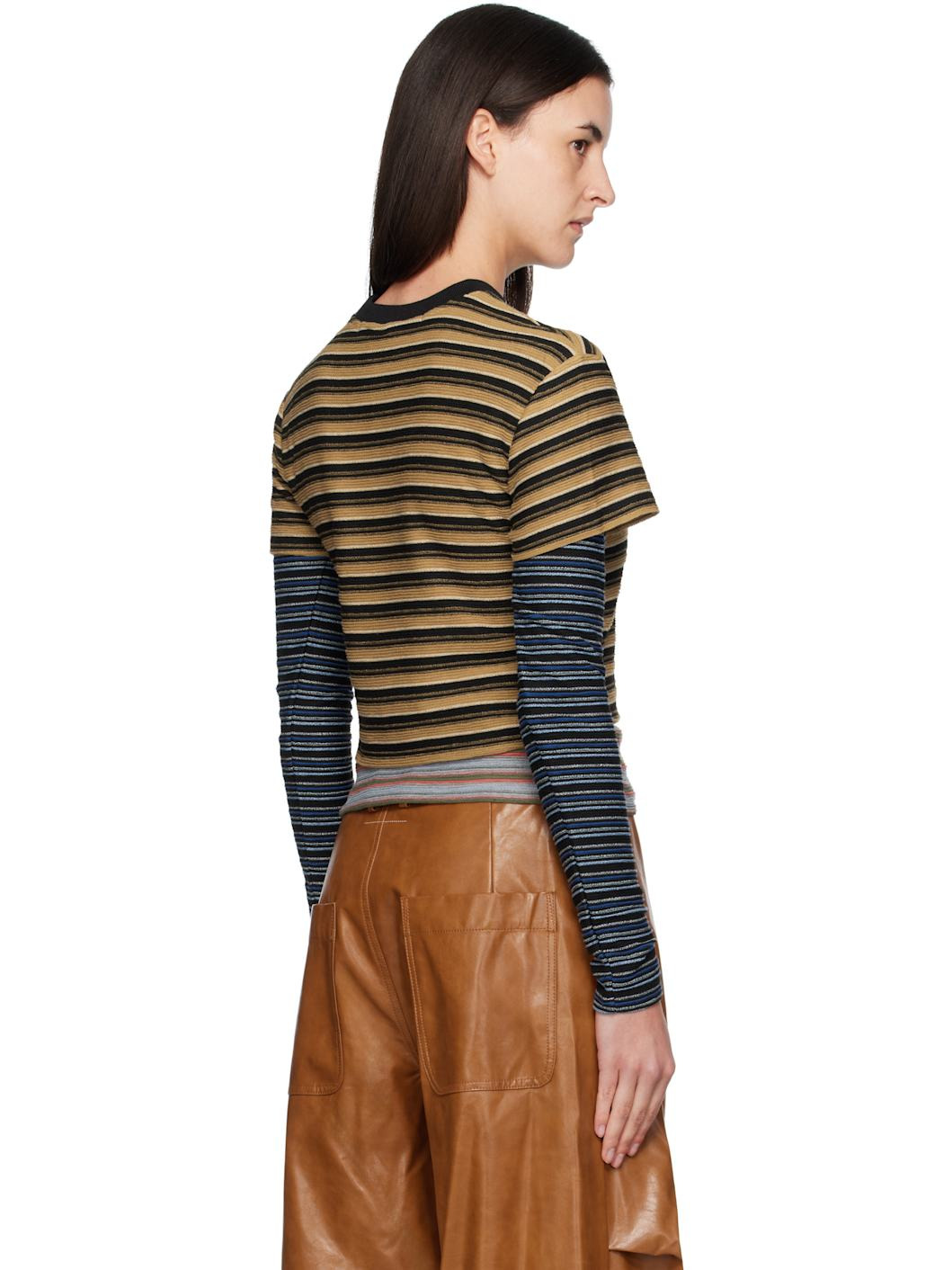 Multicolor Stripe LS T-shirt - 3