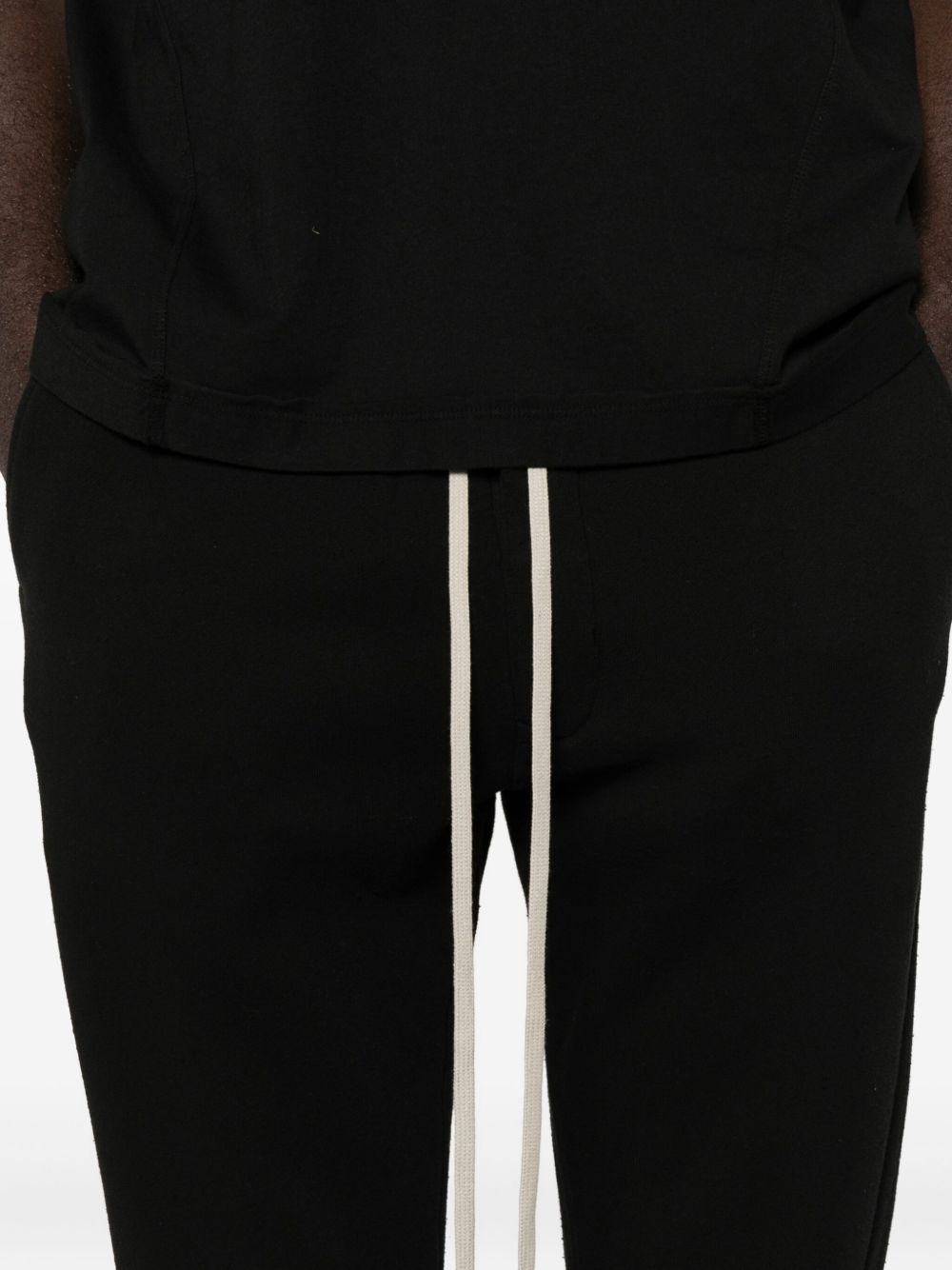 drawstring cotton trousers - 5