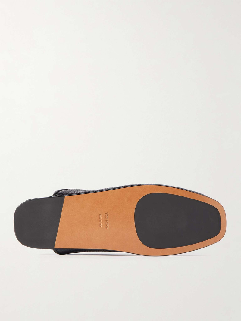Winston Full-Grain Leather Tasselled Slippers 6