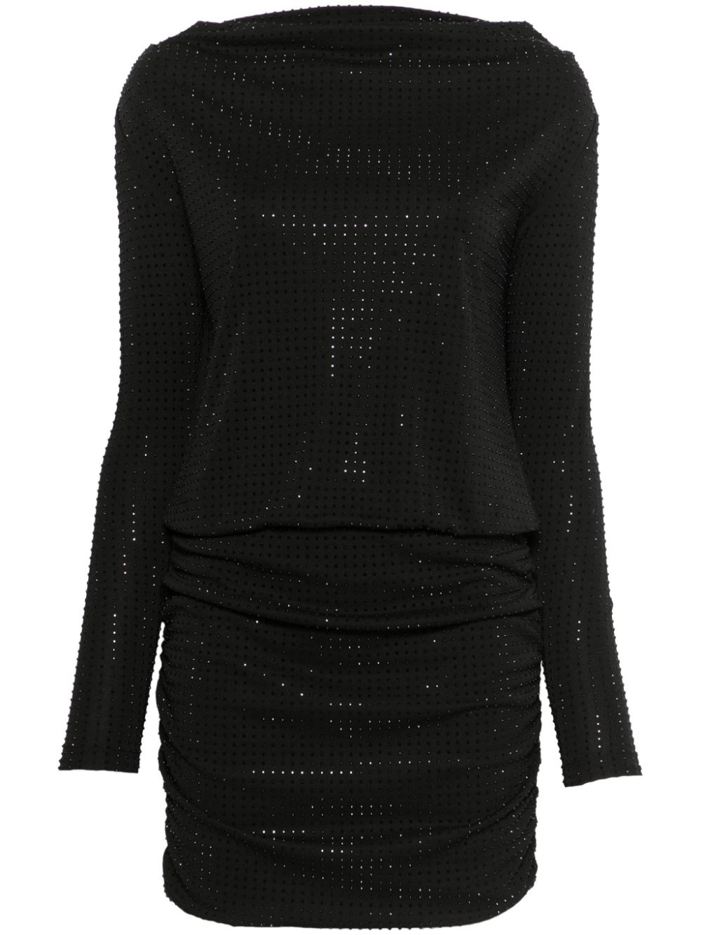 rhinestone-embellished mini dress - 1