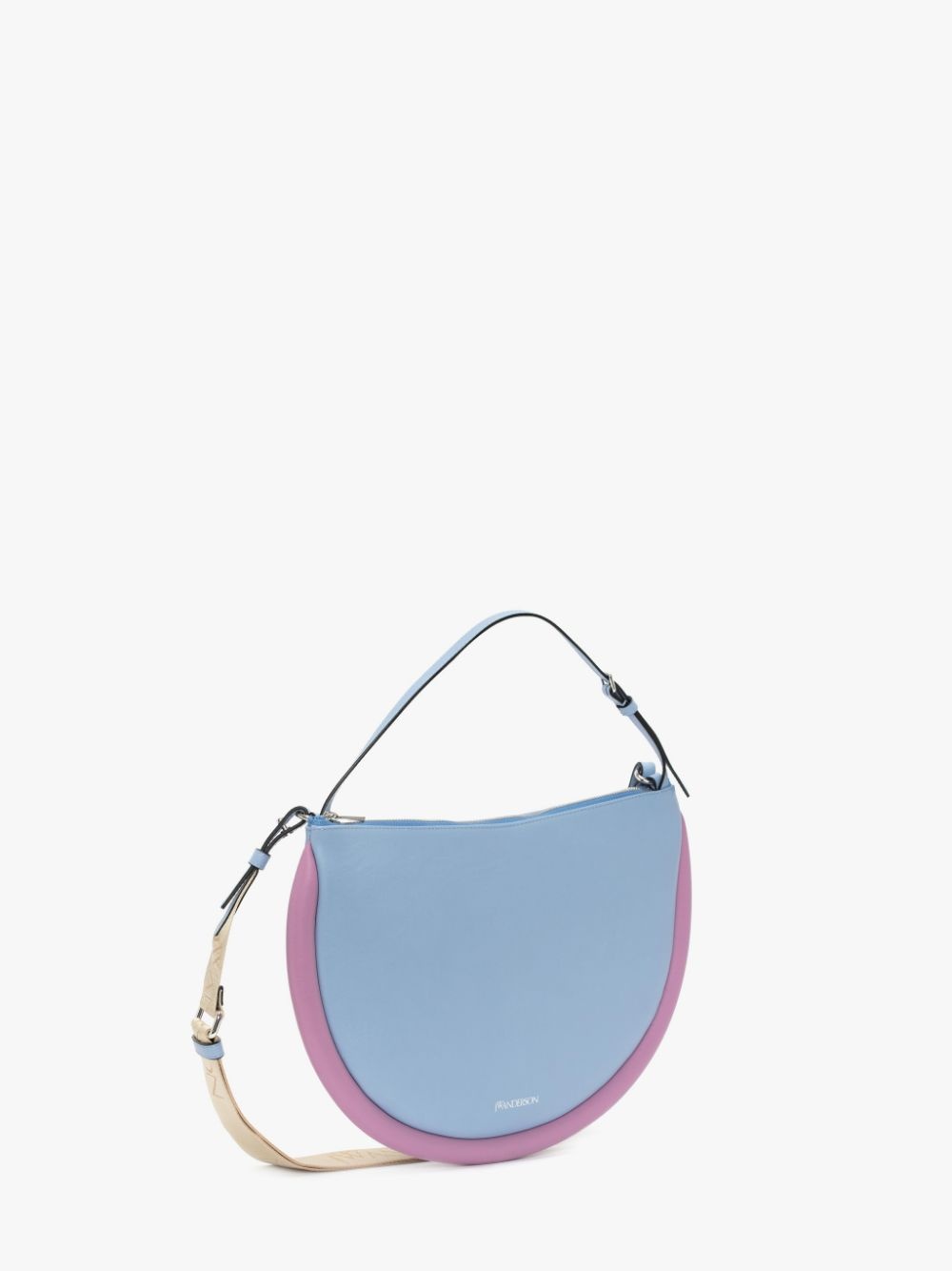 MEDIUM BUMPER-MOON LEATHER CROSSBODY BAG - 3
