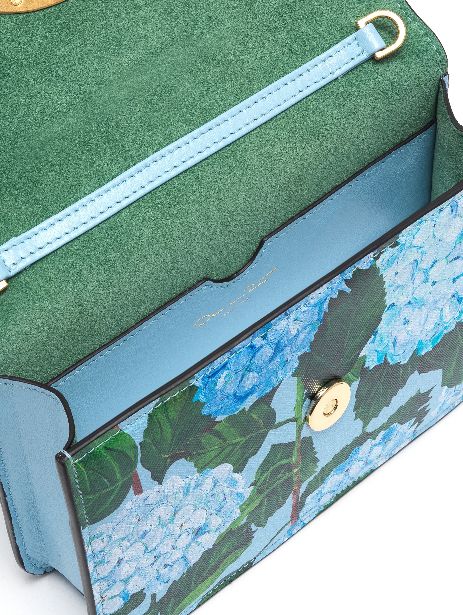 HYDRANGEA PRINTED O POCHETTE - 5