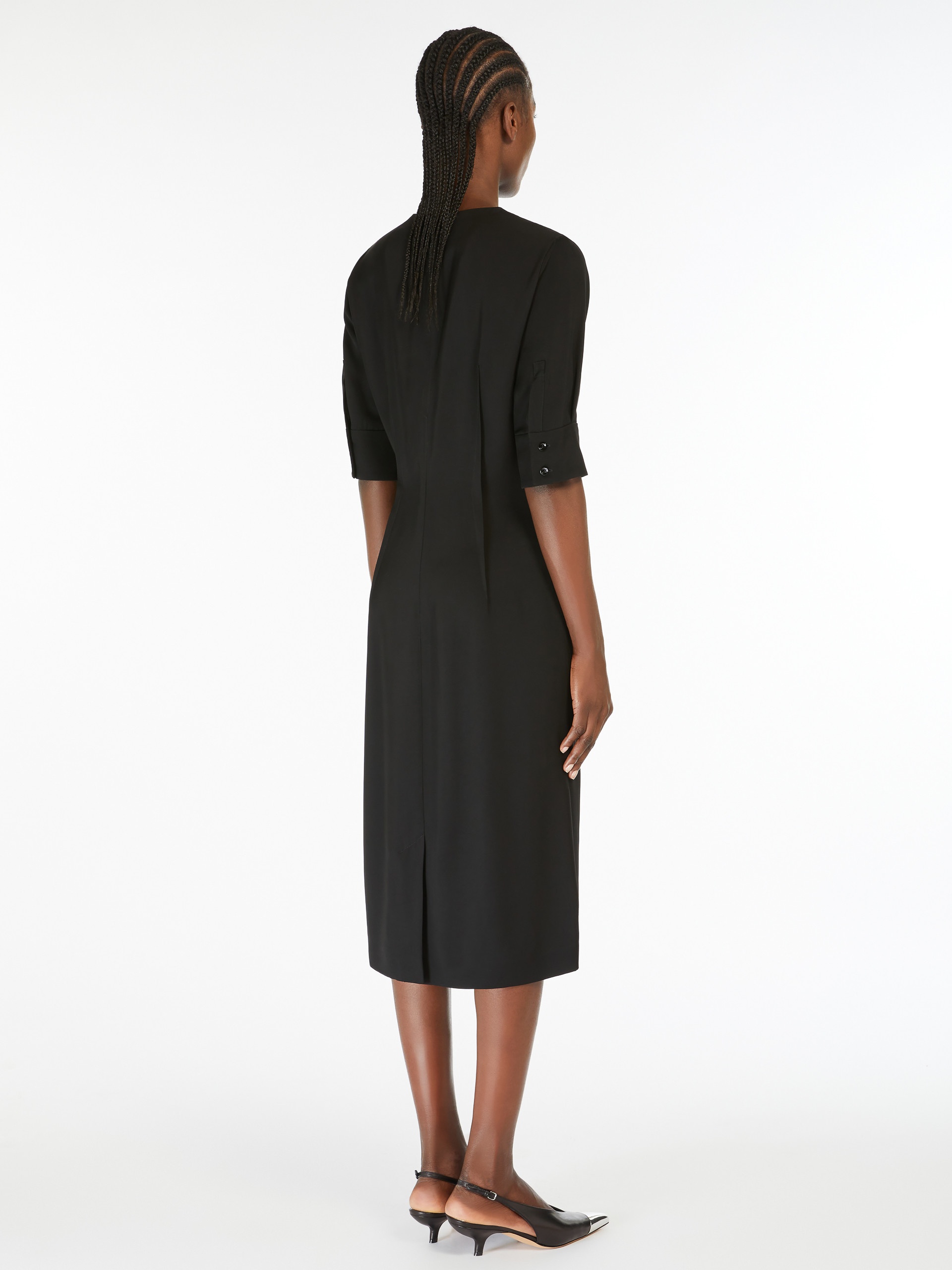 SELE Matte satin dress - 4