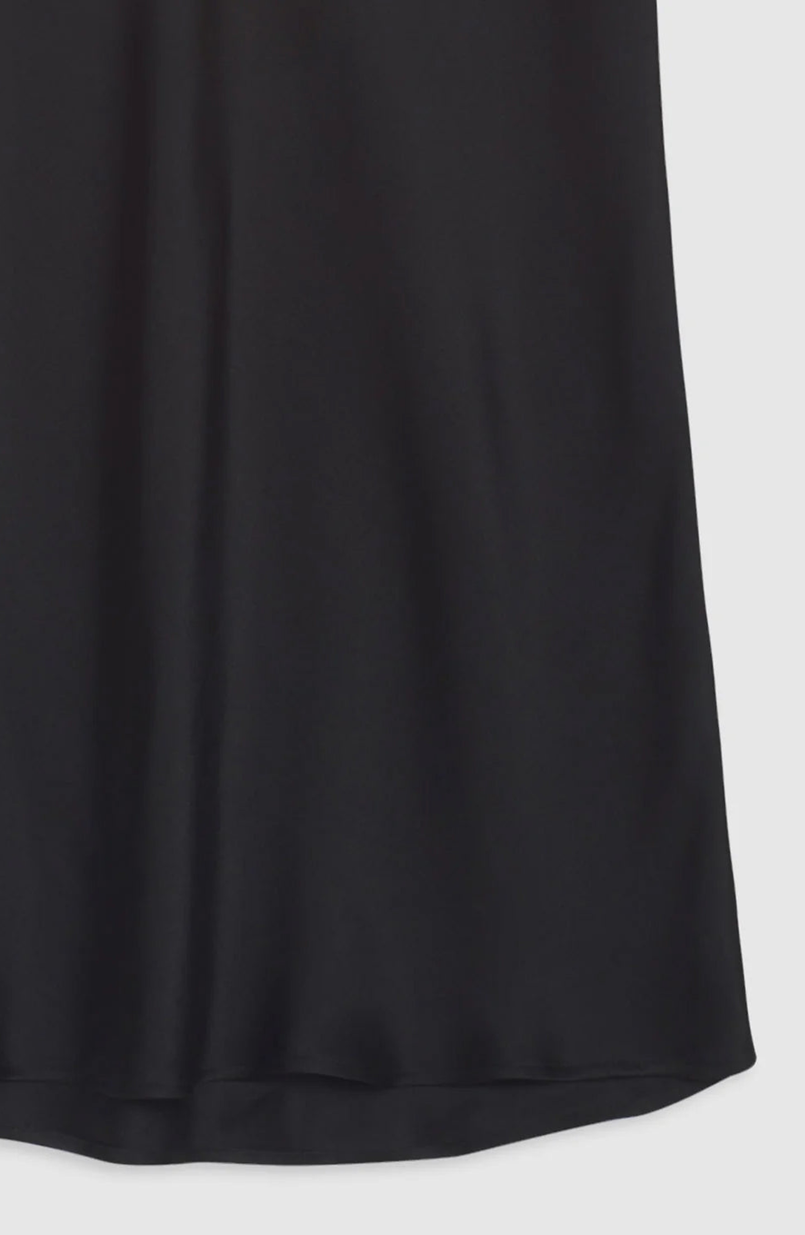 ANINE BING Bar Silk Skirt in Black at Nordstrom - 4