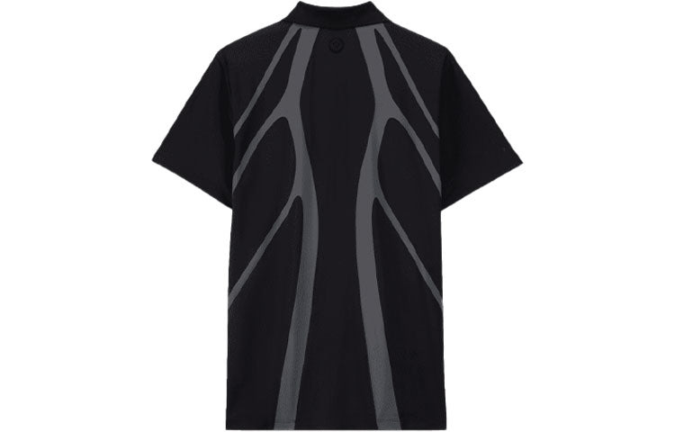 Nike x Drake Crossover NOCTA Golf Series Sports Short Sleeve Polo Shirt Asia Edition Black DJ5579-01 - 2