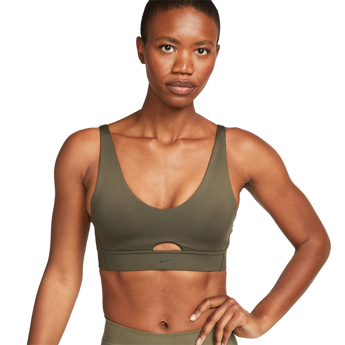 Nike Indy Plunge Cutout Bra - 1