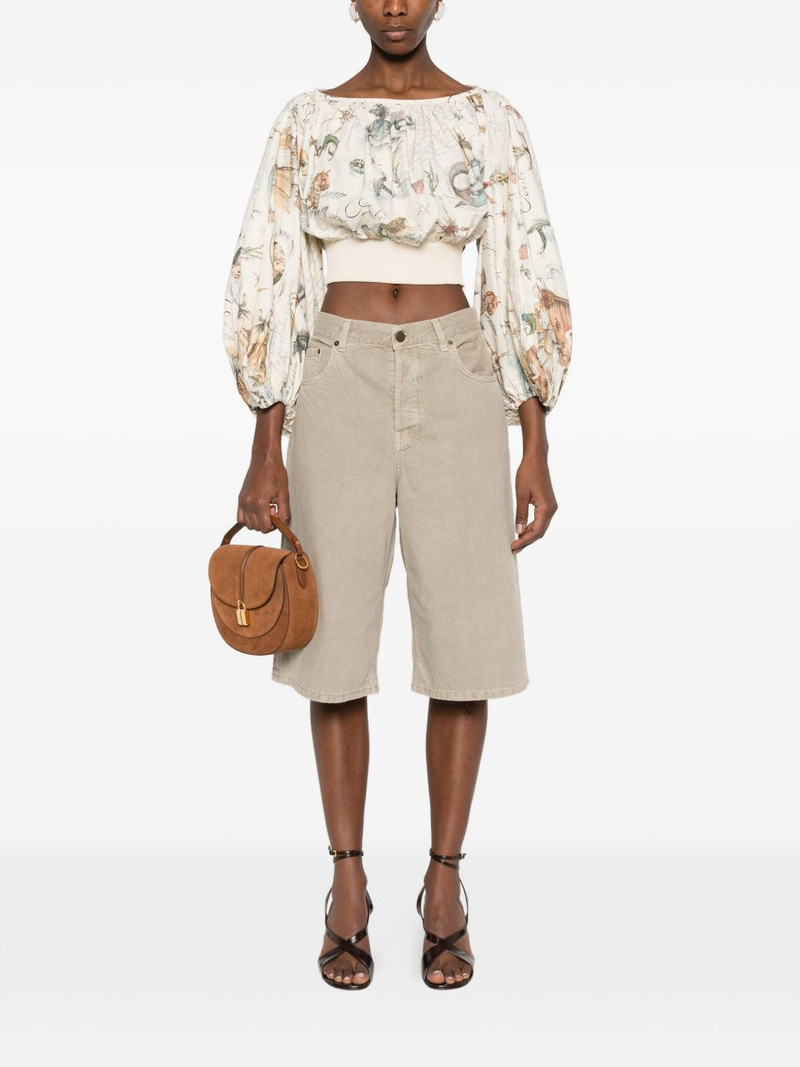 Zimmermann printed top outlook