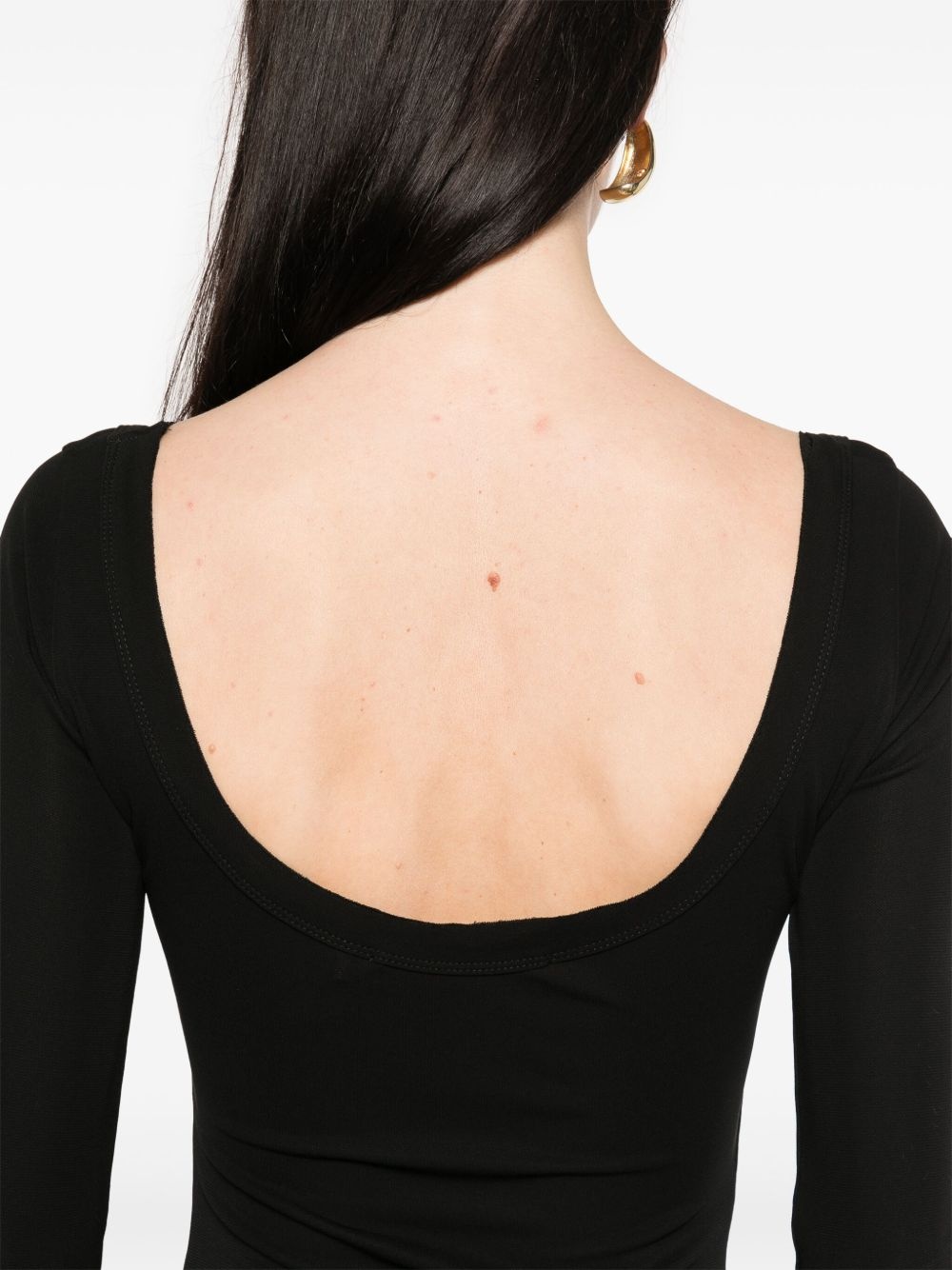 scoop-neck maxi dress - 5