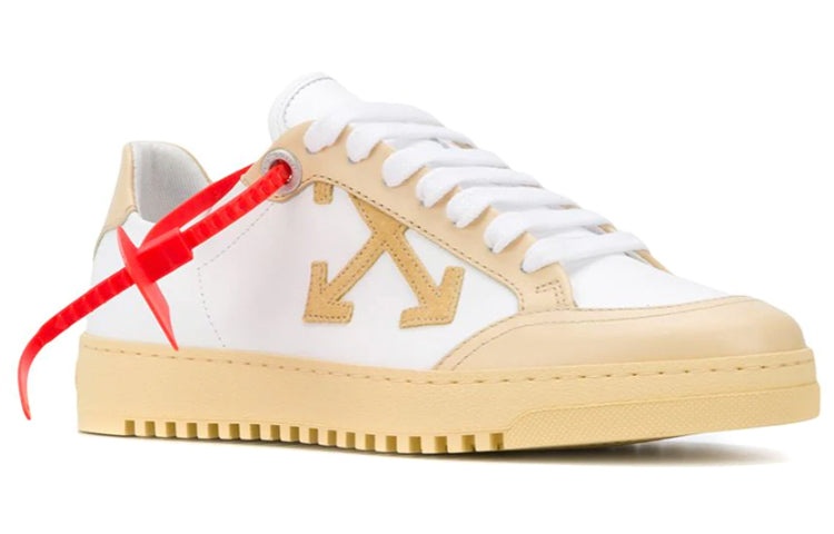 (WMNS) Off-White Arrows 2.0 Low-tops Leisure Sneakers White/Yellow OWIA177F20LEA0010161 - 2