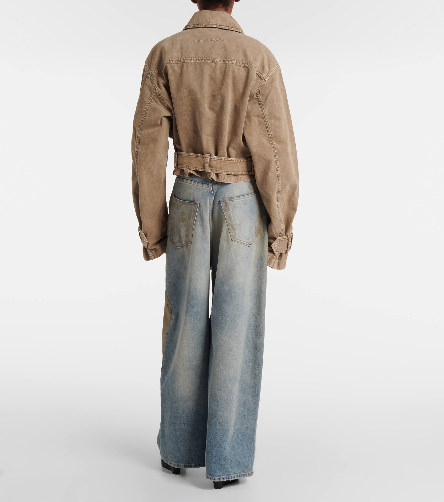 Denim cargo jacket - 3