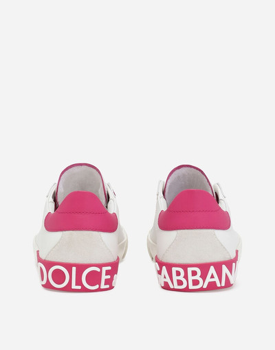 Dolce & Gabbana Portofino vintage calfskin sneakers outlook