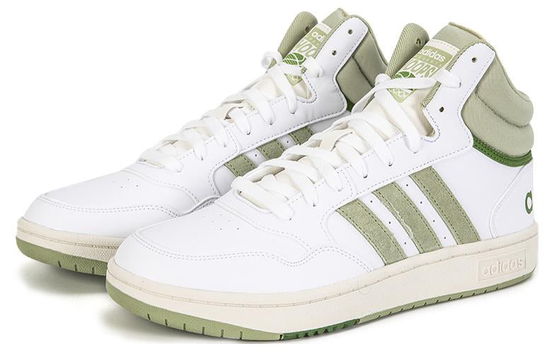 adidas Hoops 3.0 Mid 'White Green' GV9524 - 3