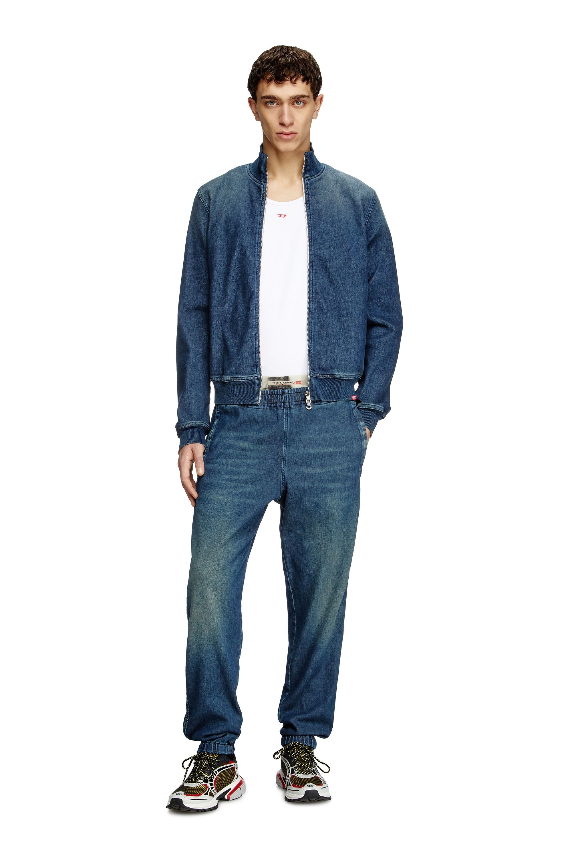 SLIM D-LABB TRACK DENIM 09L75 - 2
