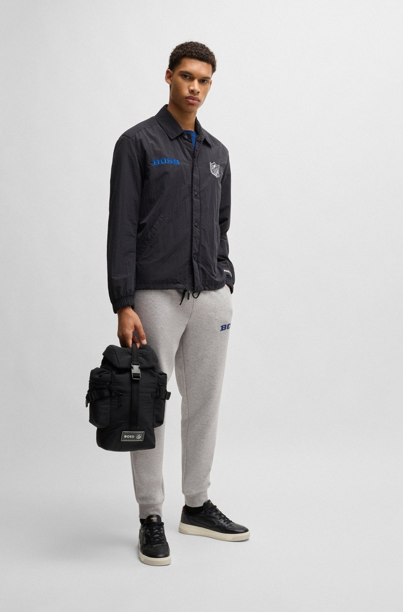 BOSS BOSS X NFL WATER-REPELLENT BACKPACK WITH BRANDED PATCH outlook