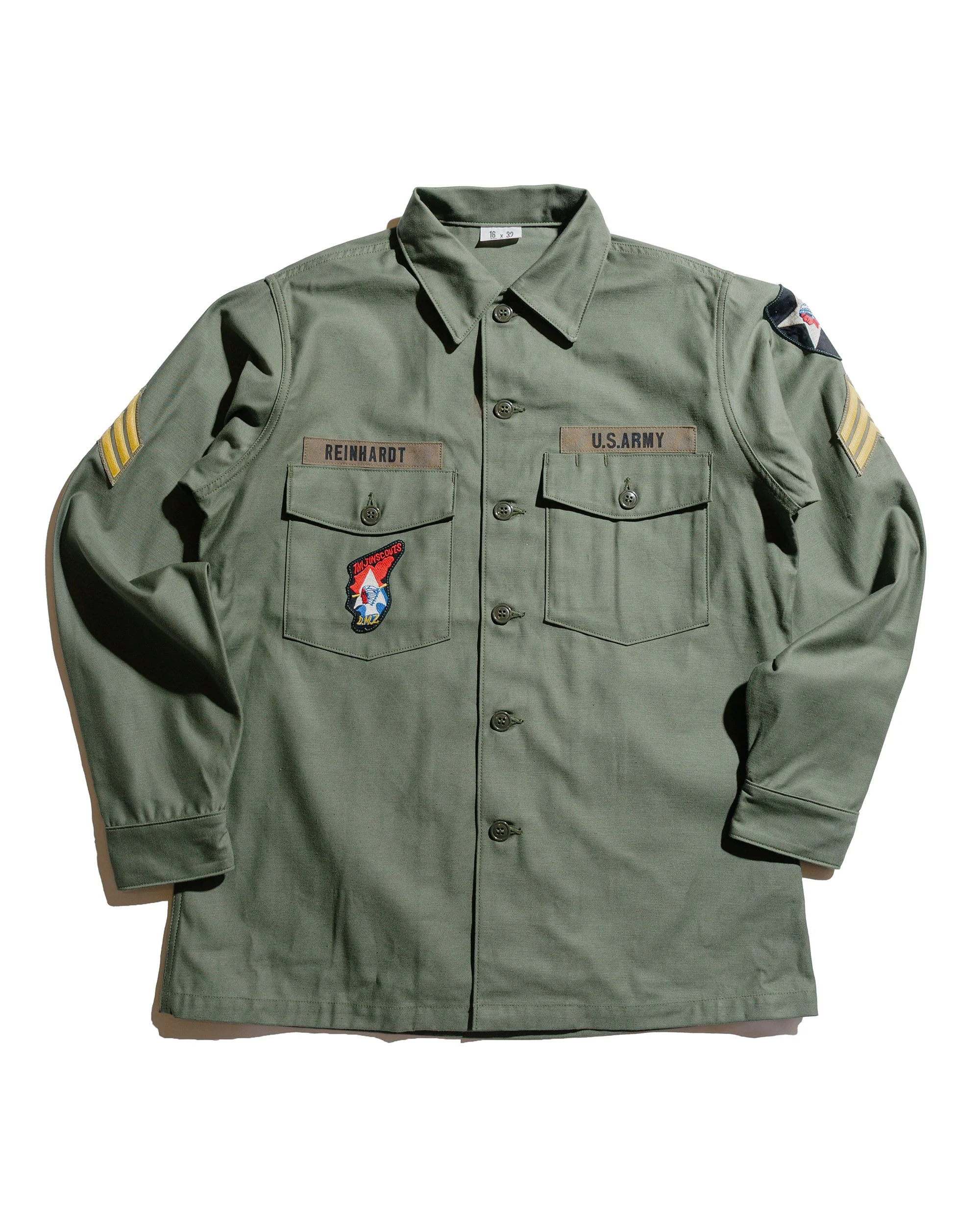 MS25002 OG-107 Utility Shirt / Imjin Scouts Olive - 1