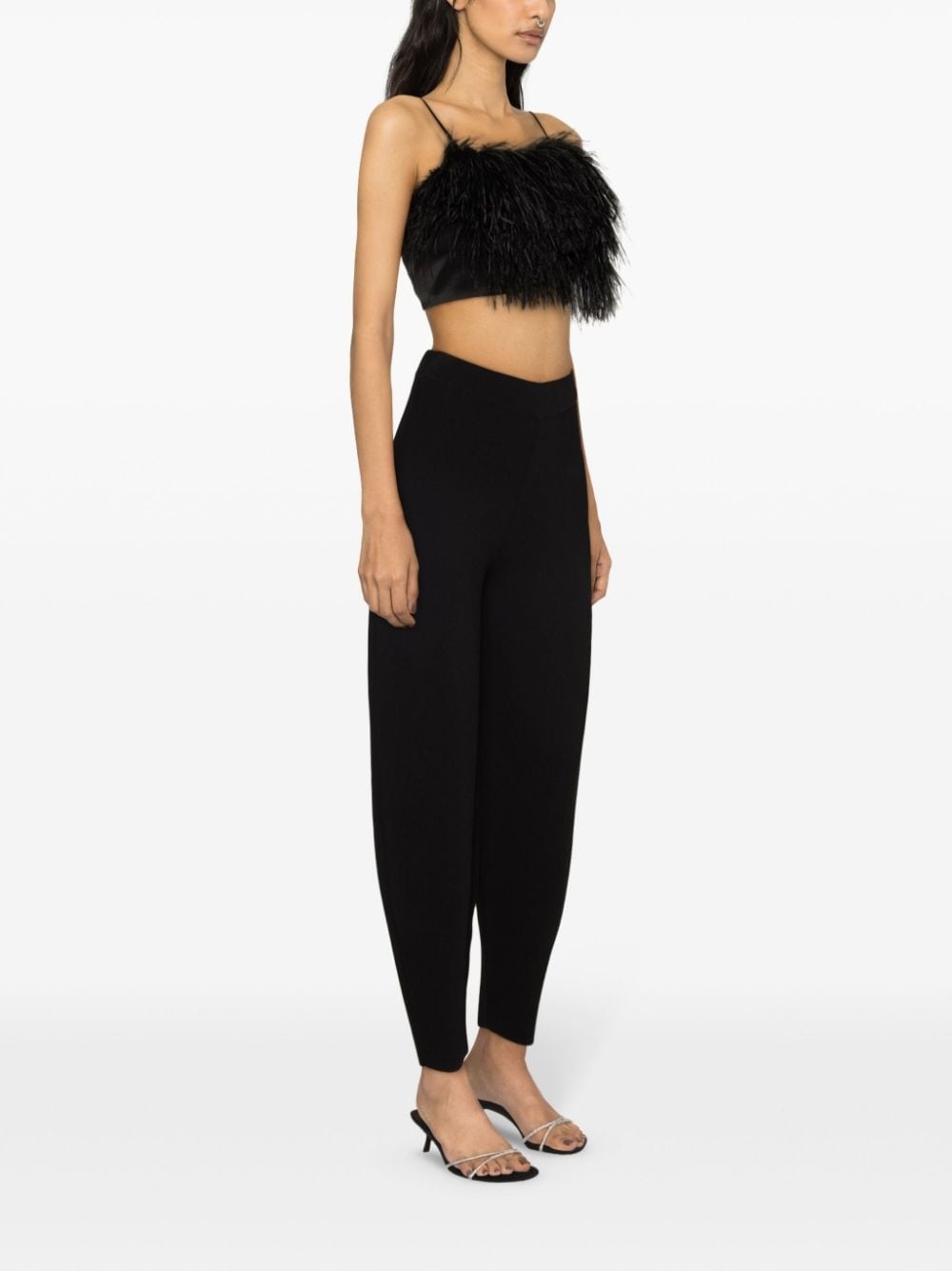 Civis high-waist tapered trousers - 3