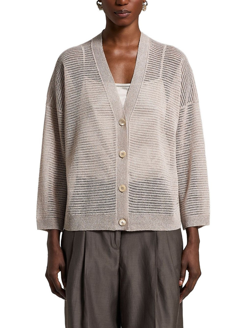 buttoned knitted cardigan 4