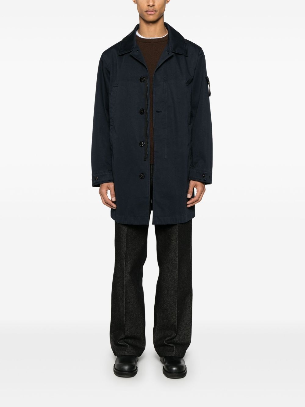 Compass-badge coat - 2