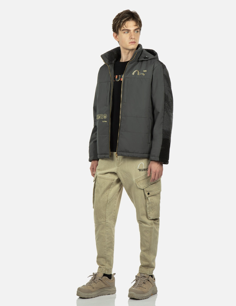 Brush Camouflage Jacquard Padded Jacket 4