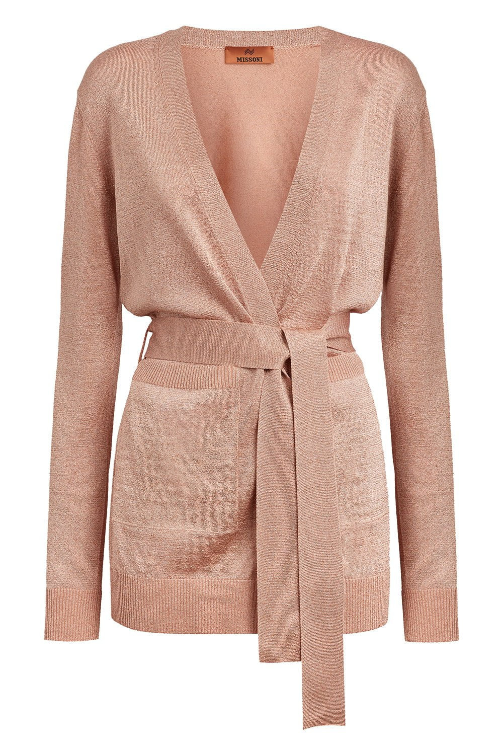 Long Cardigan - Light Pink - 1