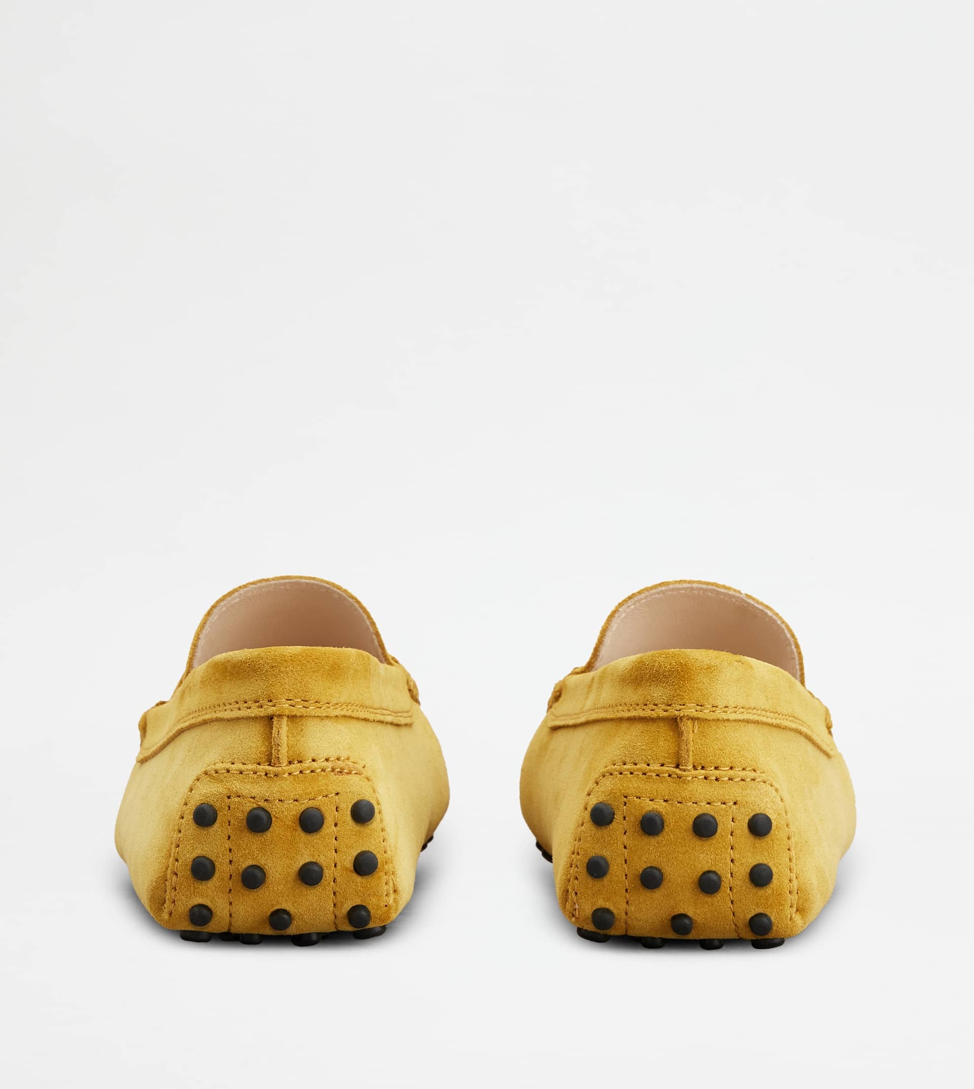 GOMMINO DRIVING SHOES IN SUEDE - YELLOW - 2
