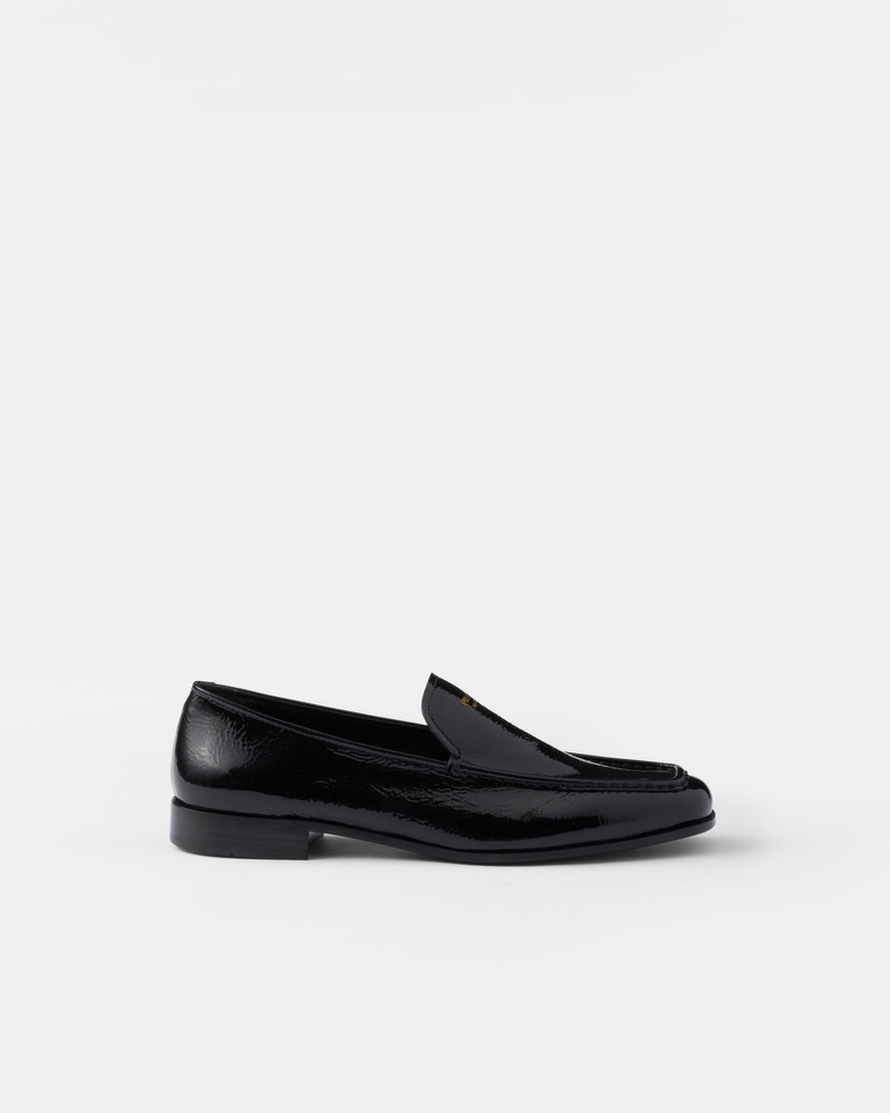 Prada Naplak patent leather loafers outlook
