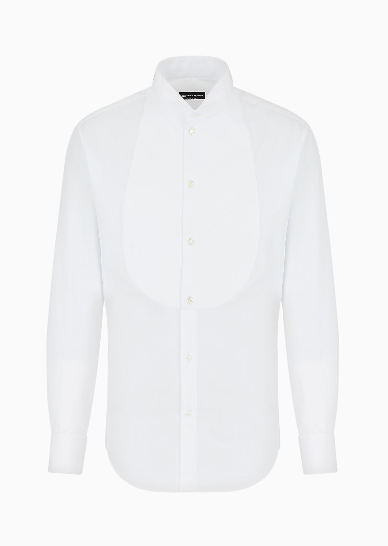 Icon tuxedo shirt in cotton poplin - 1