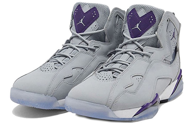 Air Jordan True Flight 'Wolf Grey Purple' 342964-051 - 3