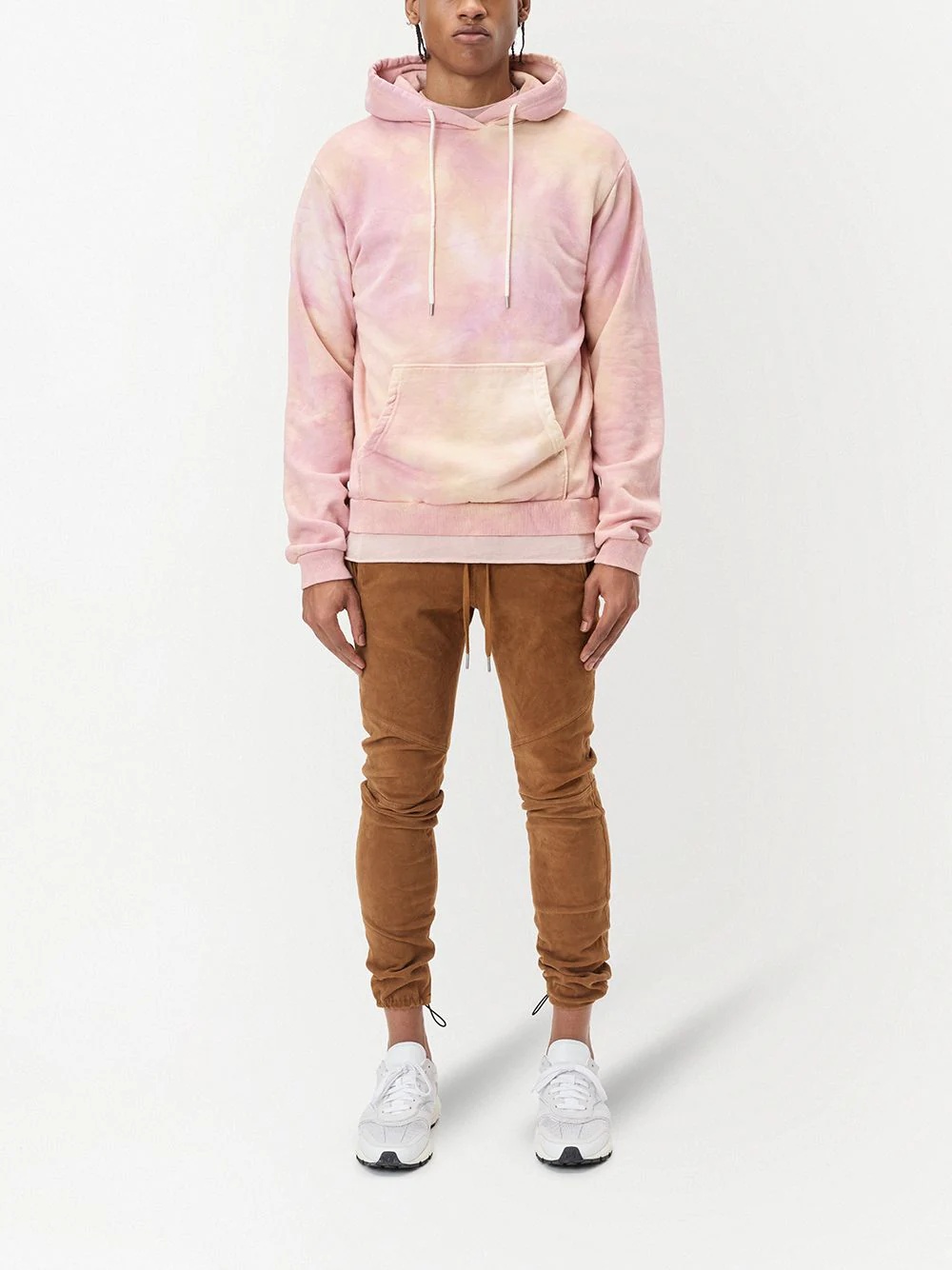 Beach tie-dye cotton hoodie - 2