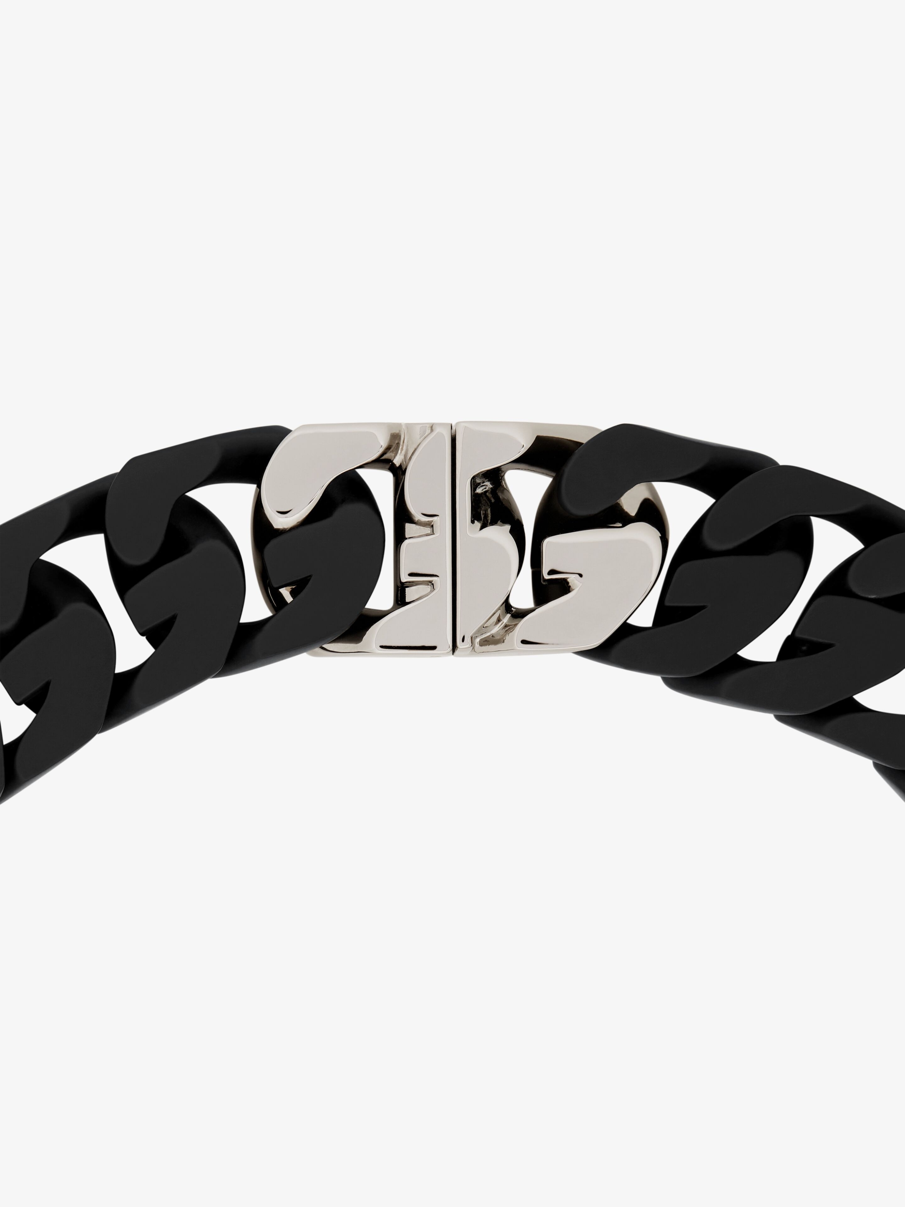 MEDIUM G CHAIN NECKLACE IN ENAMELED METAL - 2