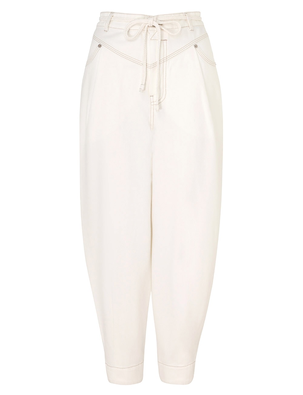 JUNIE DENIM UTILITY PANT - 1