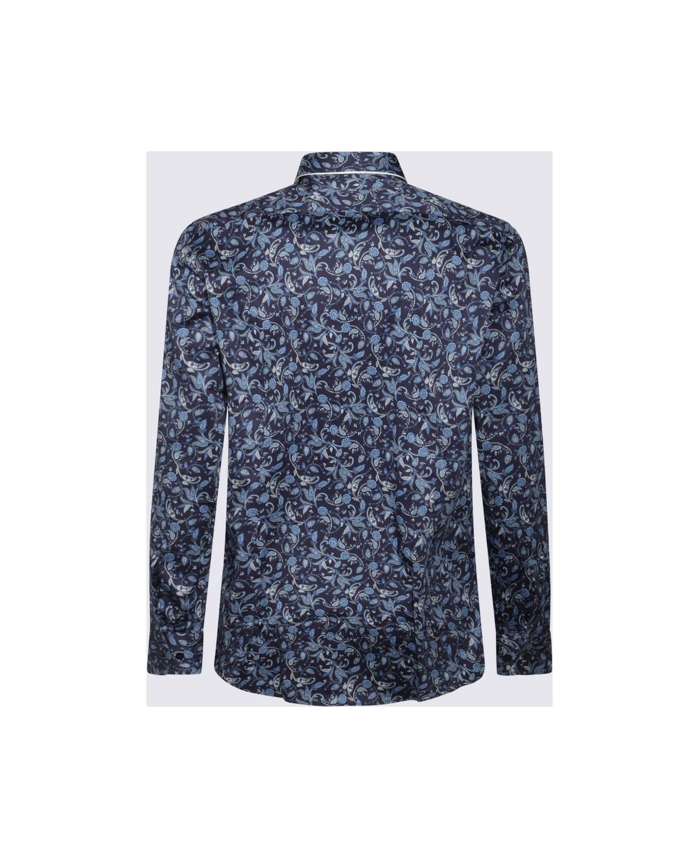 Blue Cotton Shirt - 2